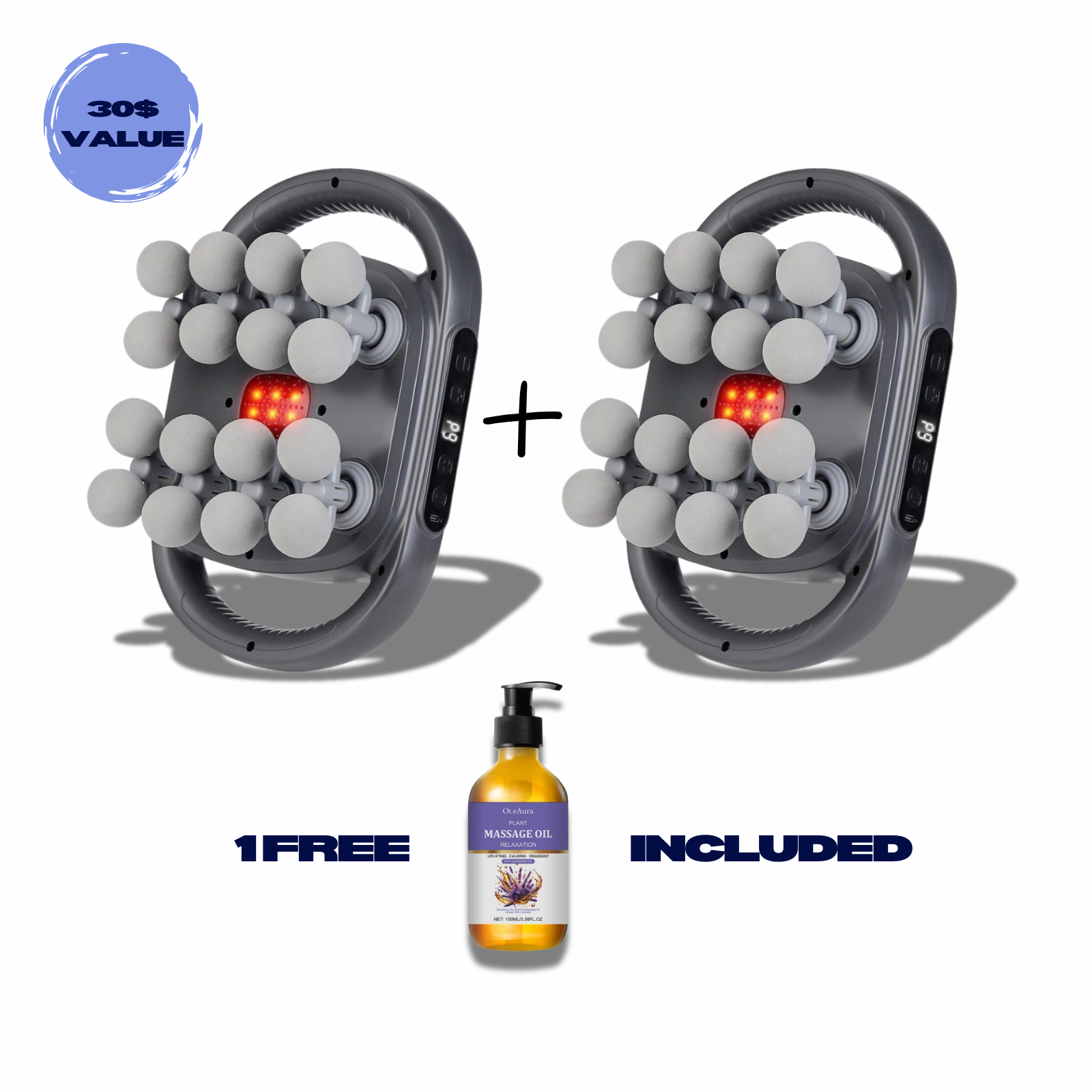 Aurum 16-Head Massage Gun