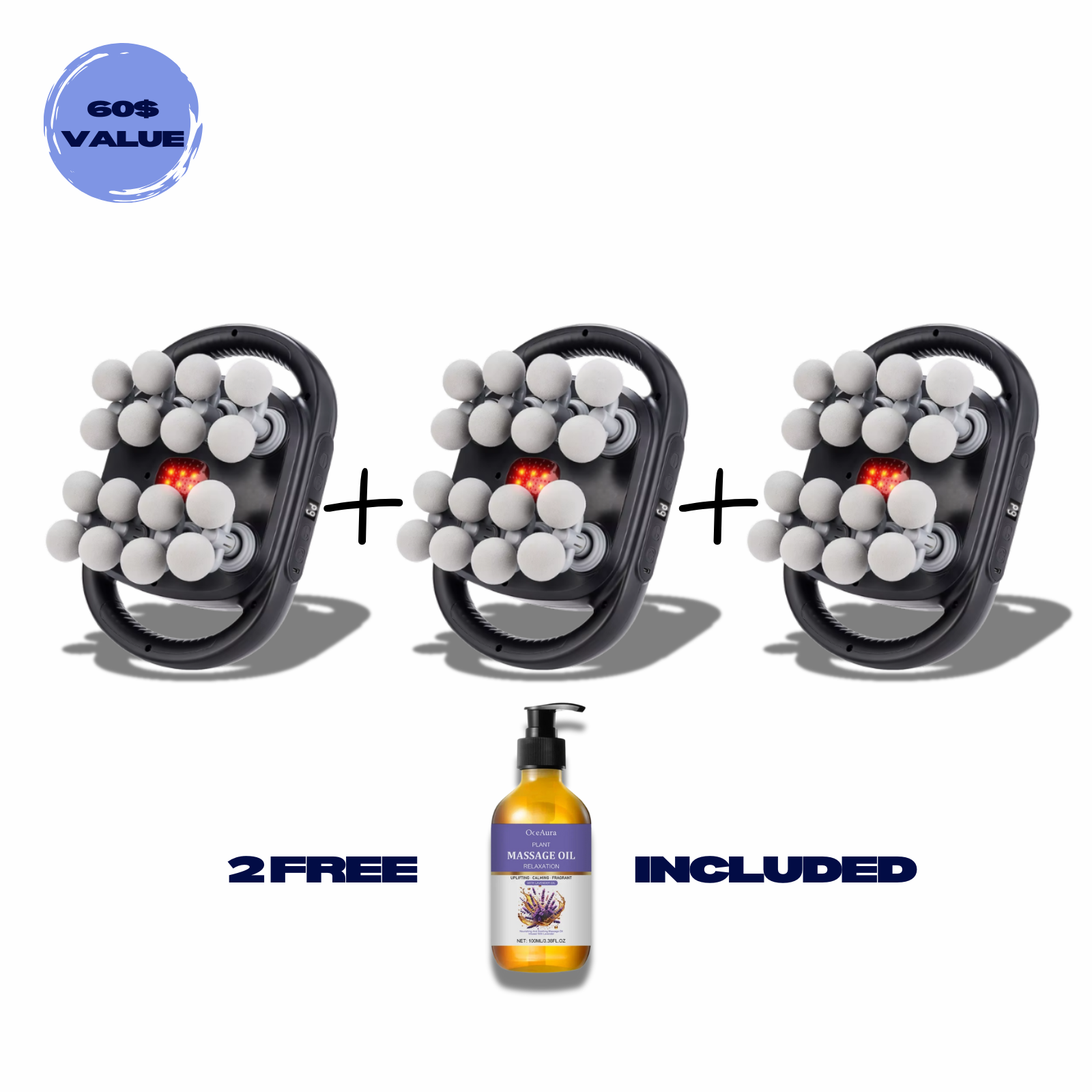 Aurum 16-Head Massage Gun