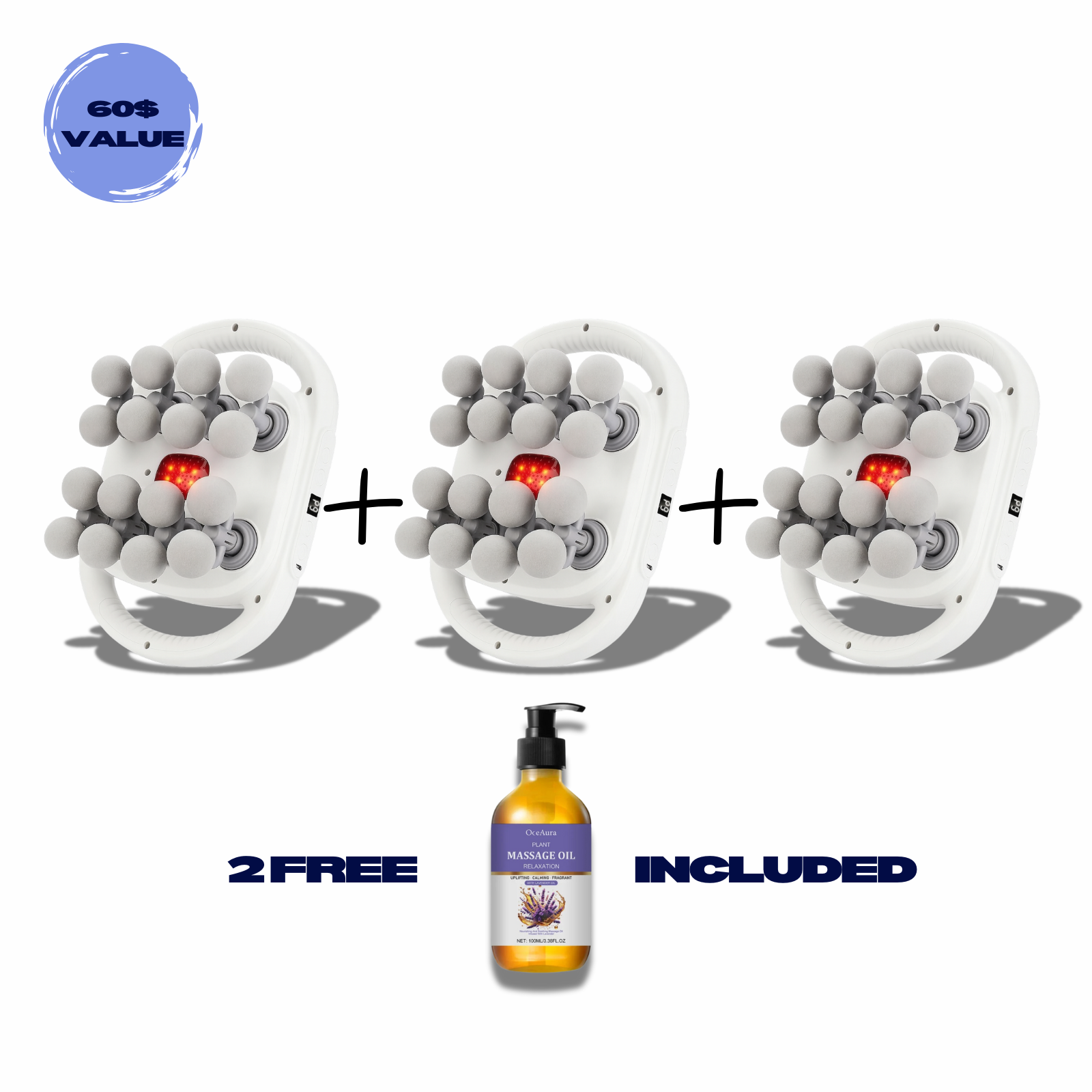 Aurum 16-Head Massage Gun